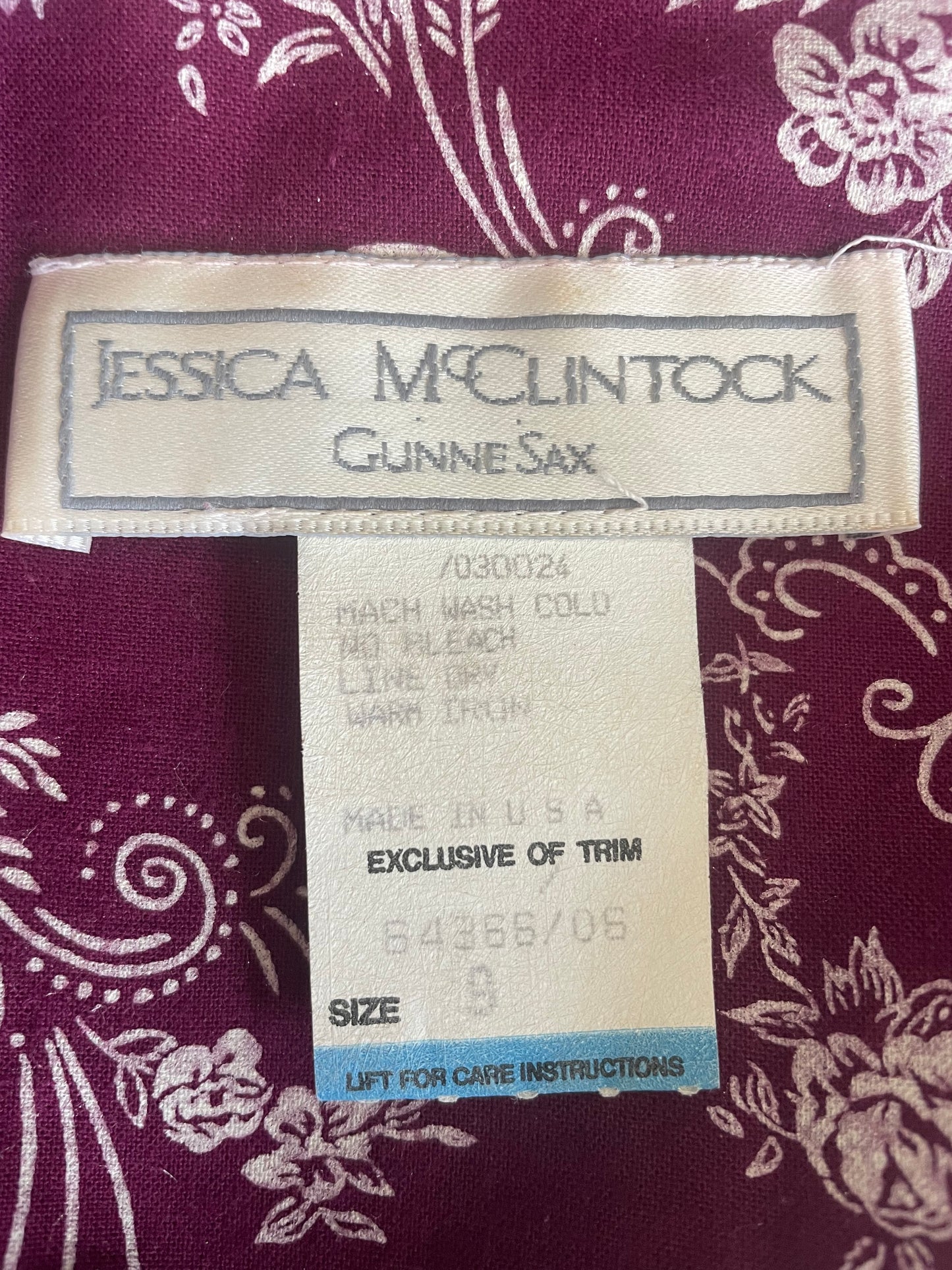 gunne sax dress