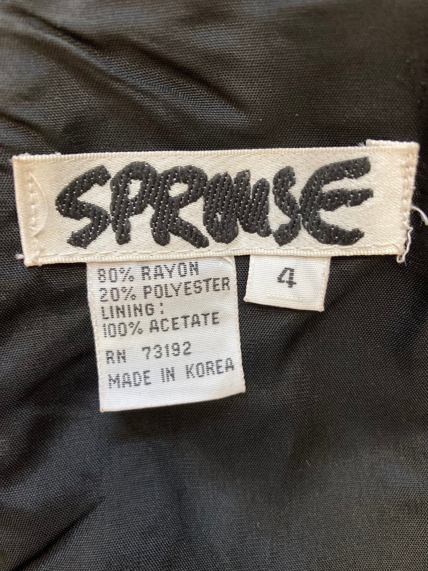 sprouse party dress