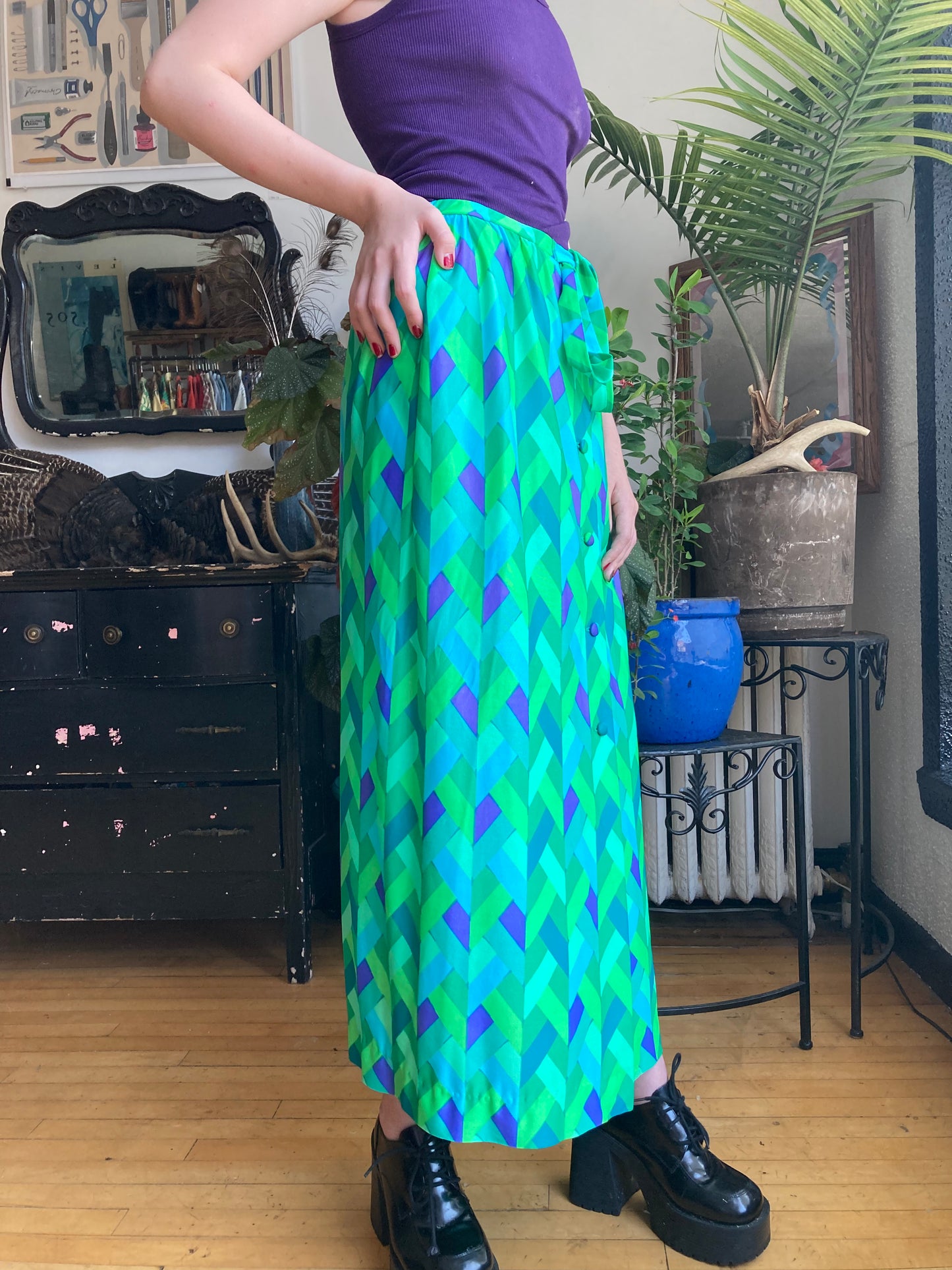 sandcastle maxi skirt